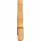 Ekena Millwork Alberta Rough Sawn Timber Gable Bracket, Western Red Cedar, 60"W x 30"H x 4"D x 6"F, 12/12 Pitch GBW060X30X0406ALB00RWR - alternate 4